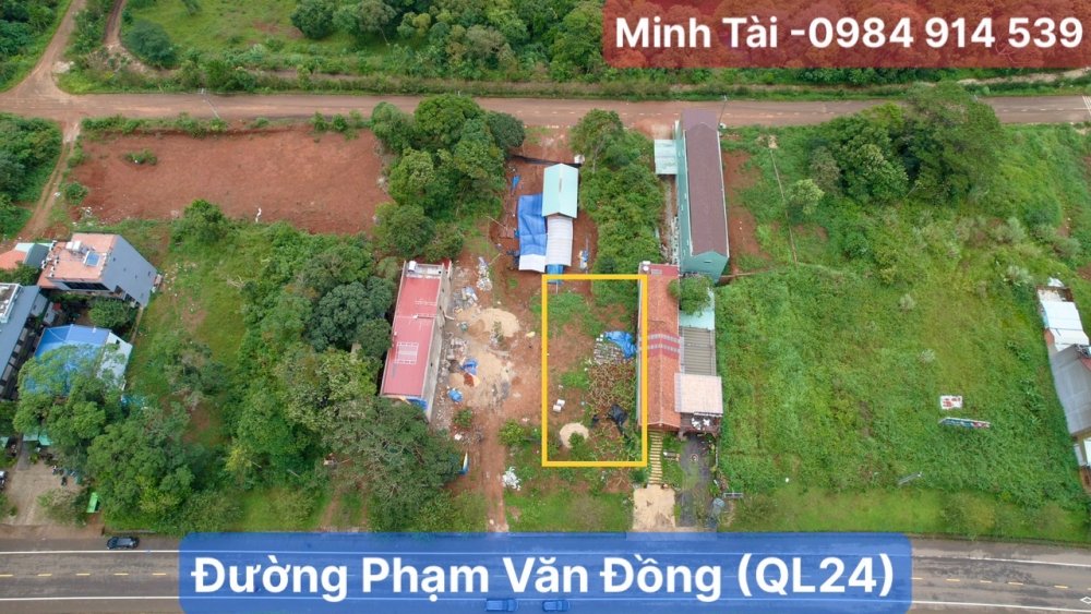 [MẶT TIỀN ĐẸP] Đường Phạm Văn Đồng(QL 24) - Thị Trấn Măng Đen