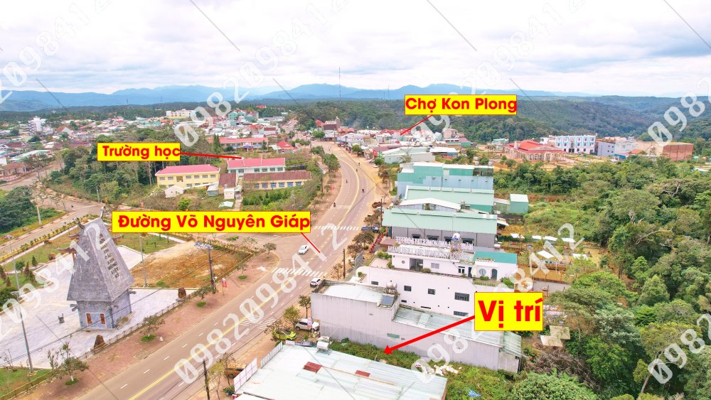 Bán lô đất nền mặt tiền đường Võ Nguyên Giáp thị trấn Măng Đen Bán lô đất nền mặt tiền đường Võ Nguyên Giáp thị trấn Măng Đen