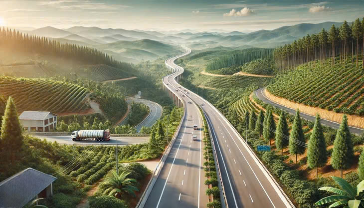 Đề xuất đầu tư toàn tuyến cao tốc Quảng Ngãi - Kon Tum dài 136km, 4 làn xe